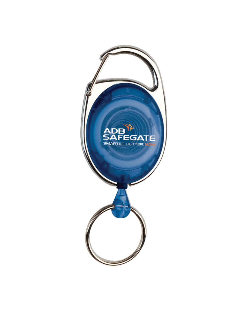 Retractable Badge Holder (Blue)
